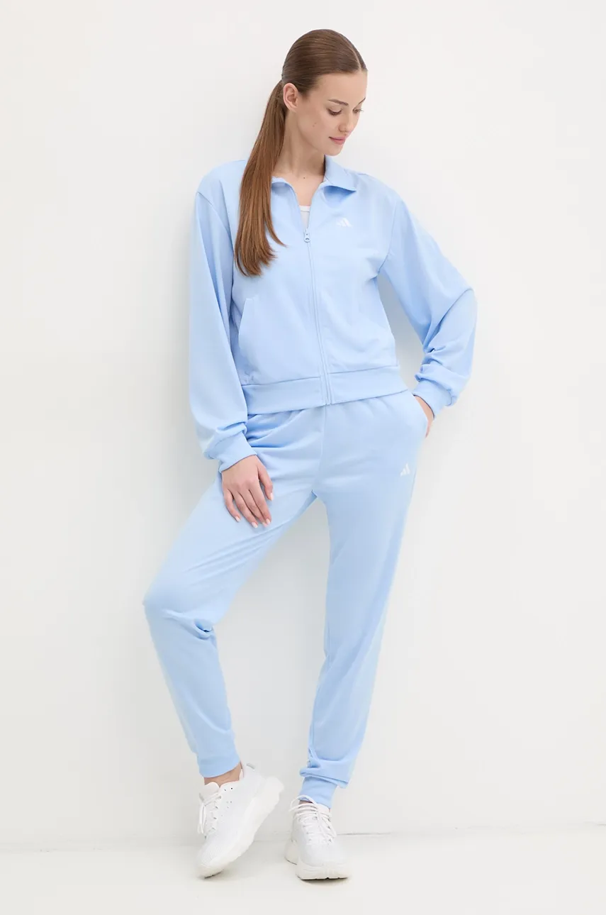 Φόρμα adidas Feelcozy χρώμα: μπλε, JD2704