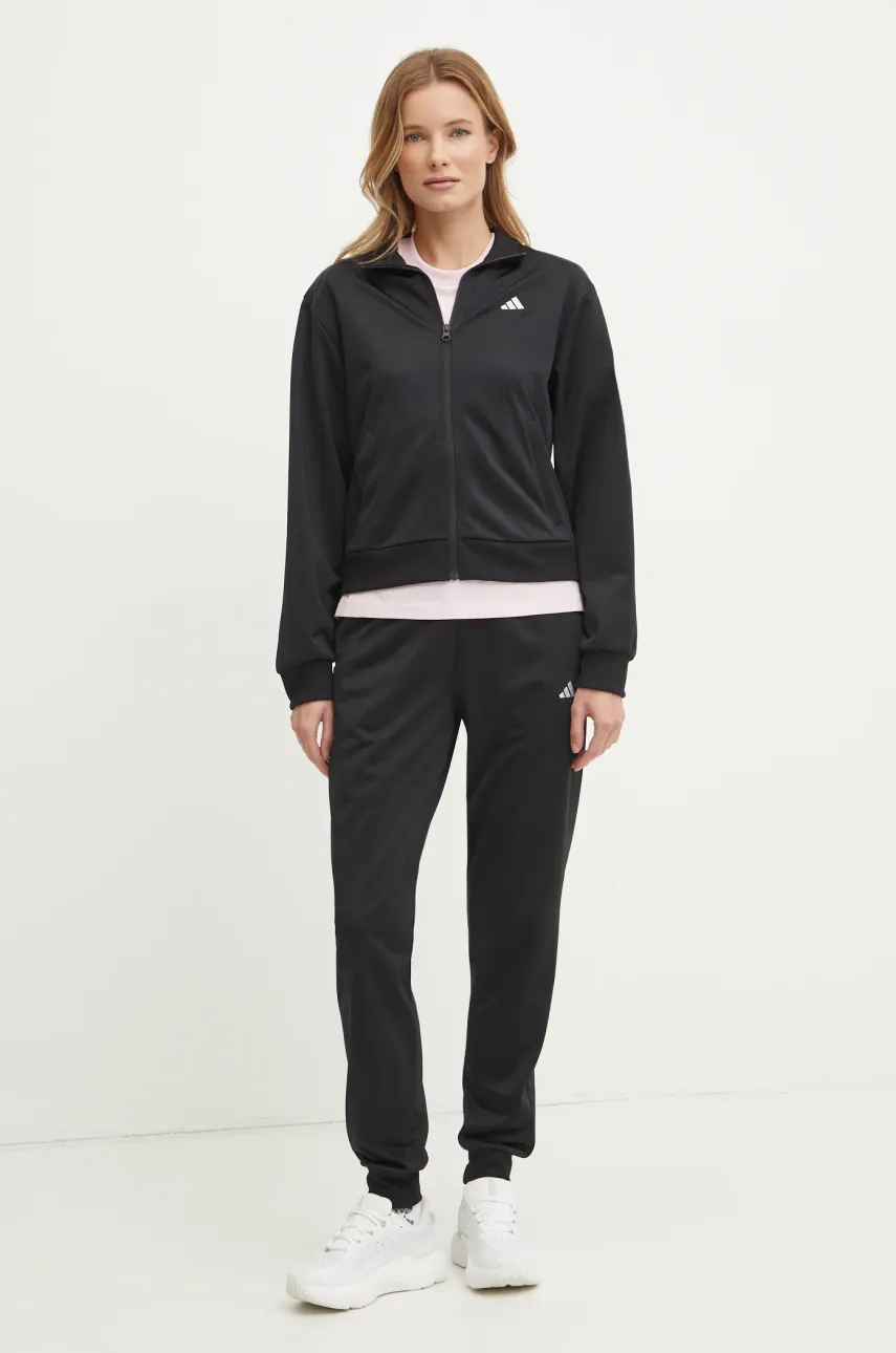Φόρμα adidas Feelcozy χρώμα: μαύρο, JD4475
