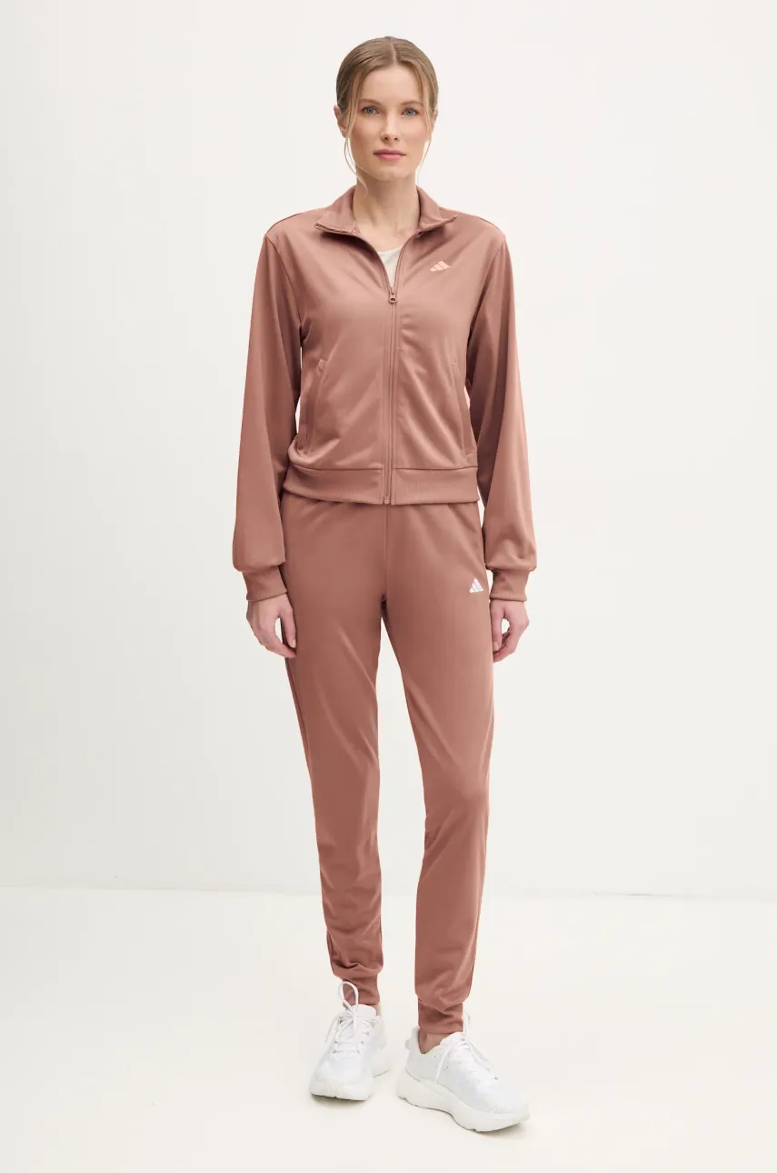 Φόρμα adidas Feelcozy χρώμα: ροζ, JD4478