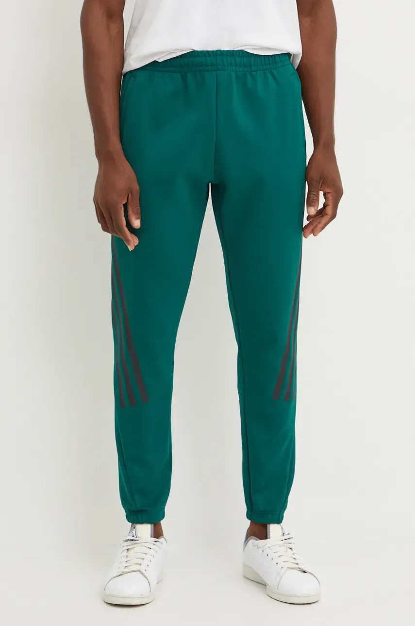 Παντελόνι φόρμας adidas Future Icons χρώμα: πράσινο, IW8573