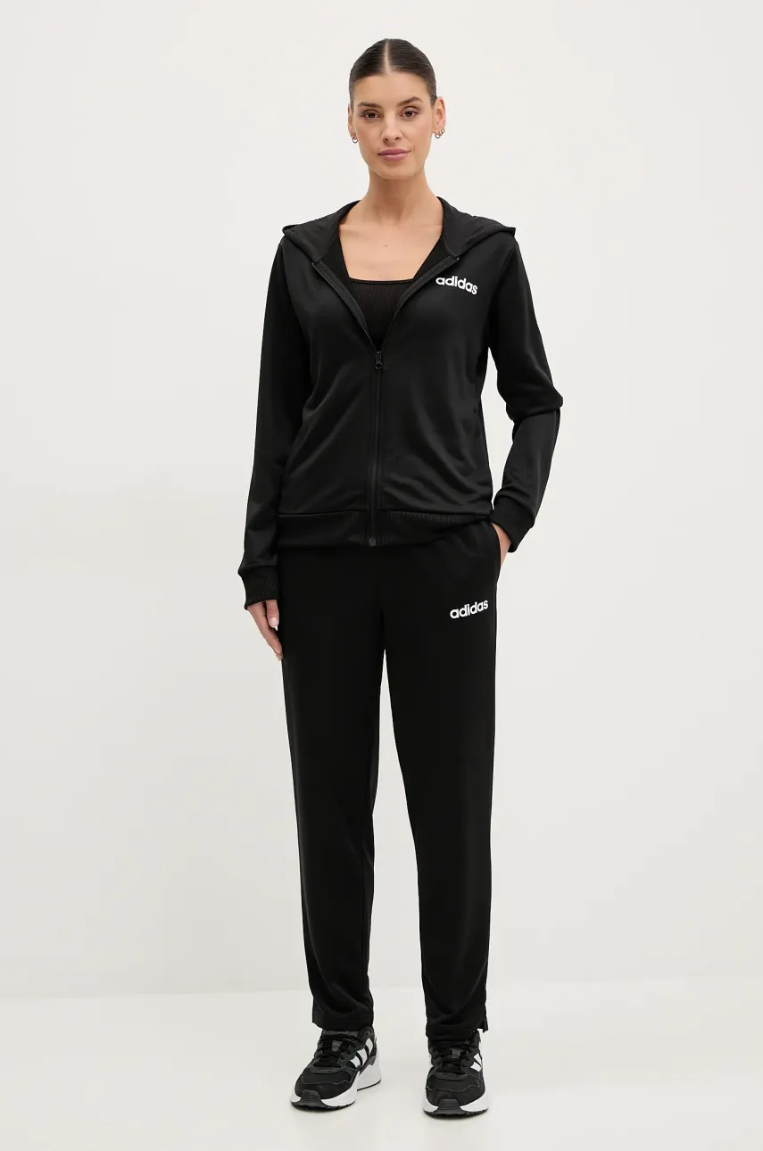 Φόρμα adidas LINEAR TS χρώμα: μαύρο, JD2695