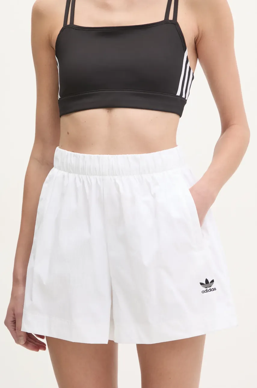 Σορτς adidas Originals Essential χρώμα: άσπρο, JD1510
