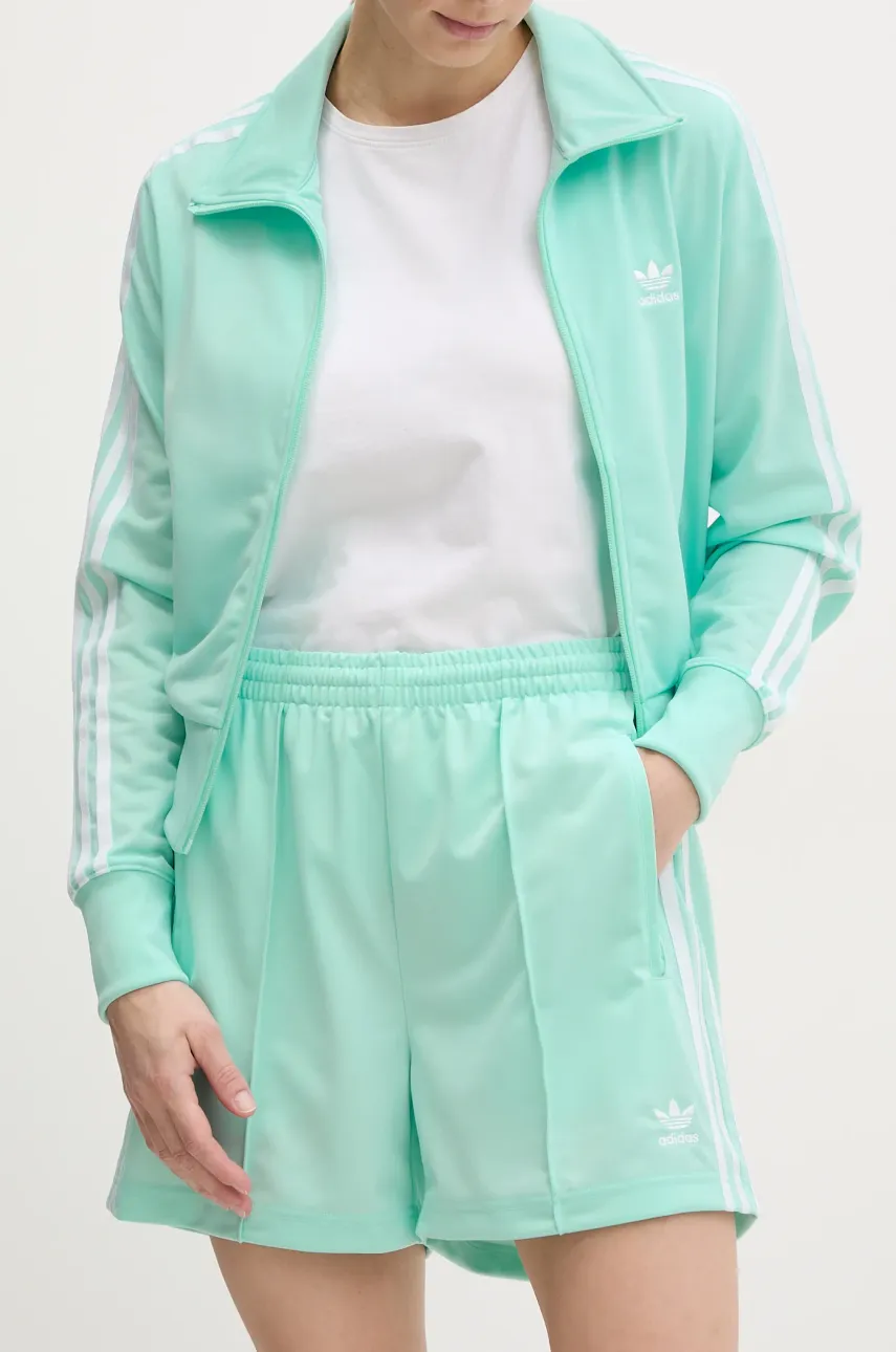 Σορτς adidas Originals Firebird χρώμα: τιρκουάζ, JD0819