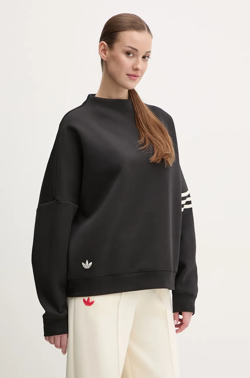 Μπλούζα adidas Originals Neuclassics χρώμα: μαύρο, JI8520