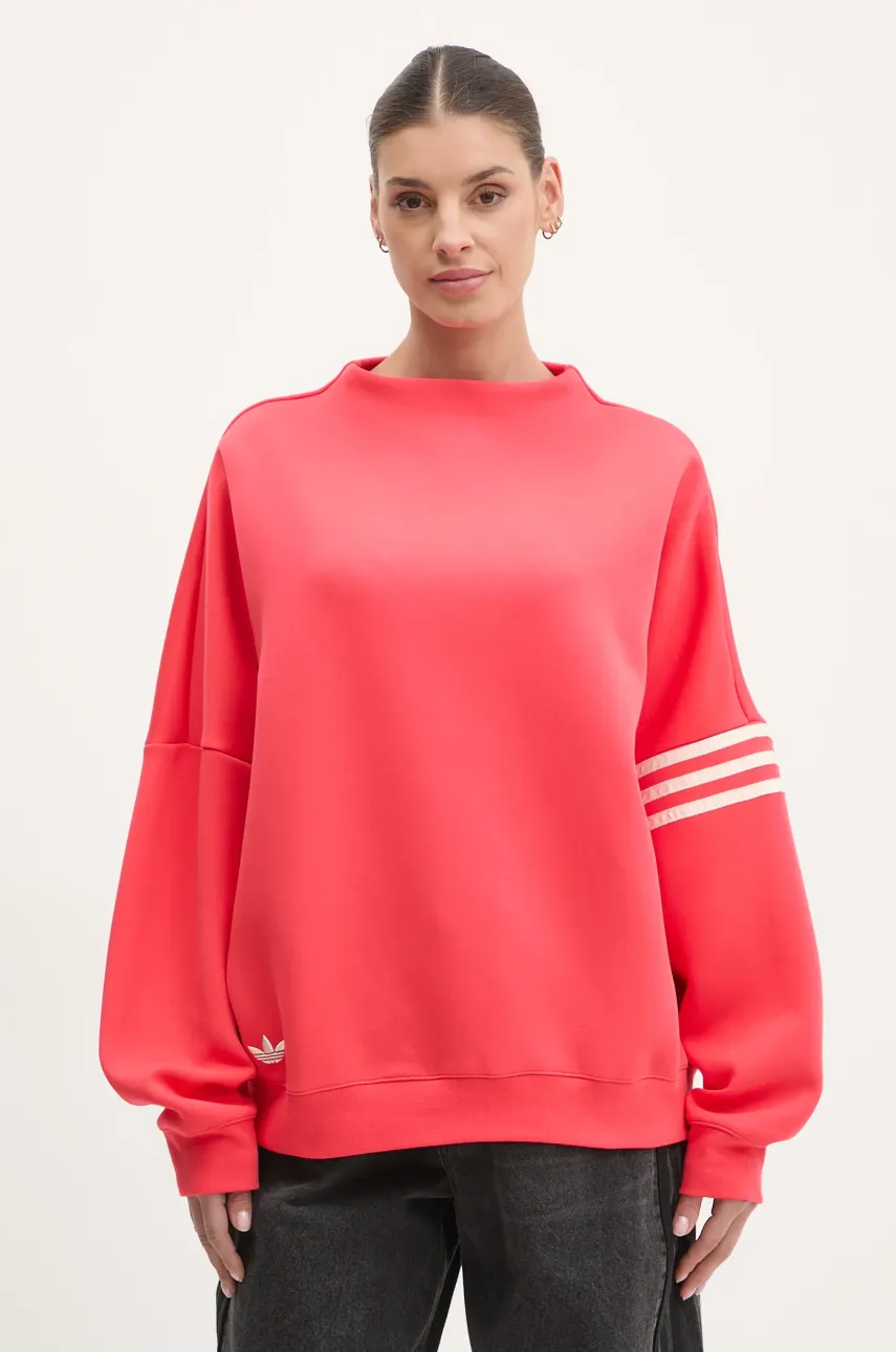 Μπλούζα adidas Originals Neuclassics χρώμα: κόκκινο, JI8521