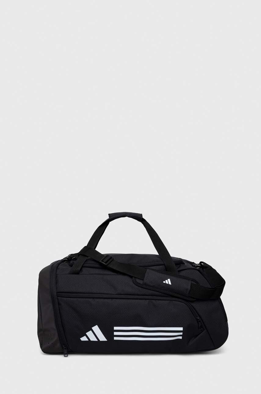 Αθλητική τσάντα adidas Performance Essentials 3S Dufflebag M Shadow Original Essentials 3S Dufflebag M χρώμα: μαύρο S70812.3 IP9863