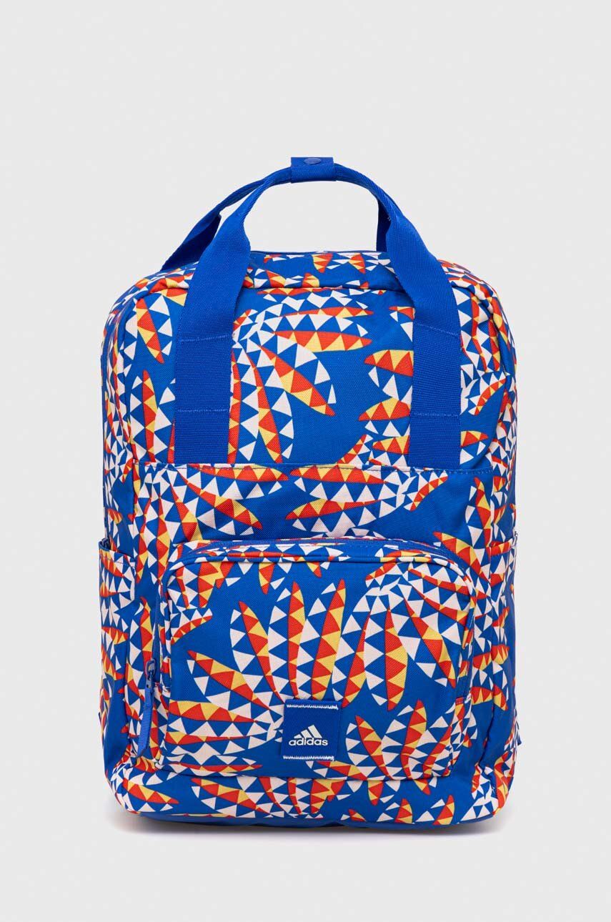 Σακίδιο πλάτης adidas Performance Farm Riox FARM Rio γυναικείο χρώμα μπλε μεγάλο μοτίβο IU3155