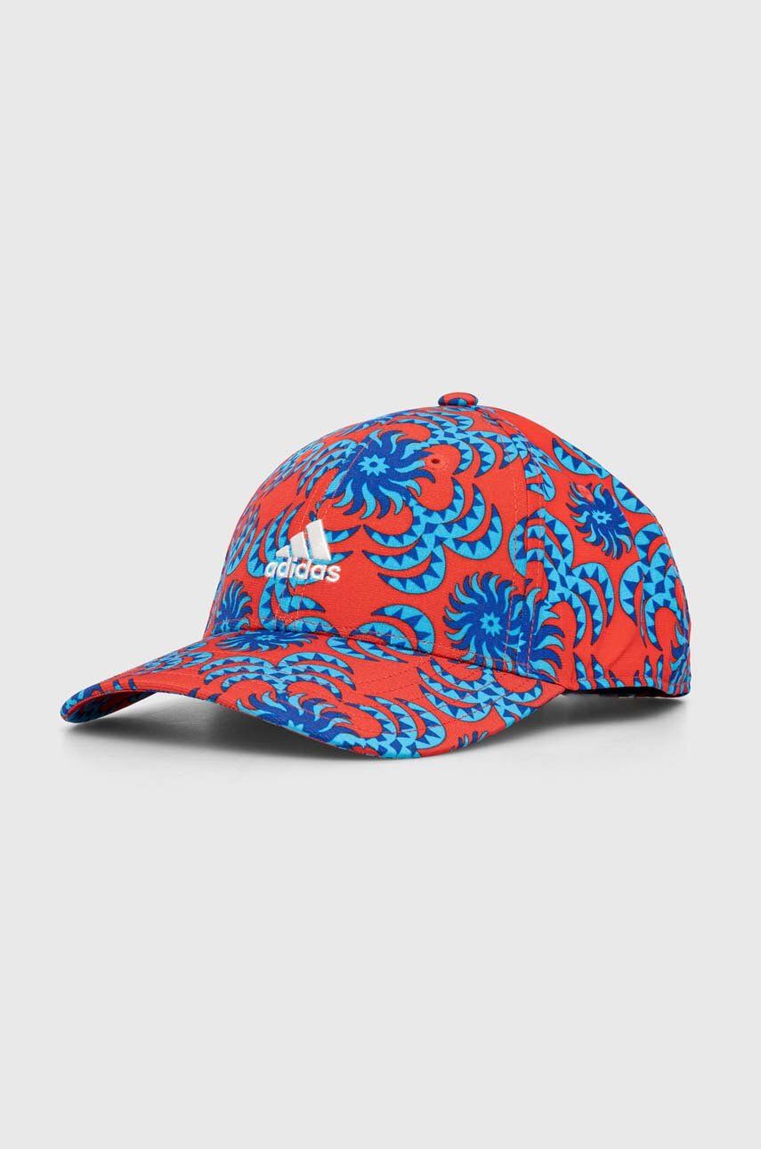 Καπέλο adidas Performance Farm Riox FARM Rio χρώμα: κόκκινο, IU3158