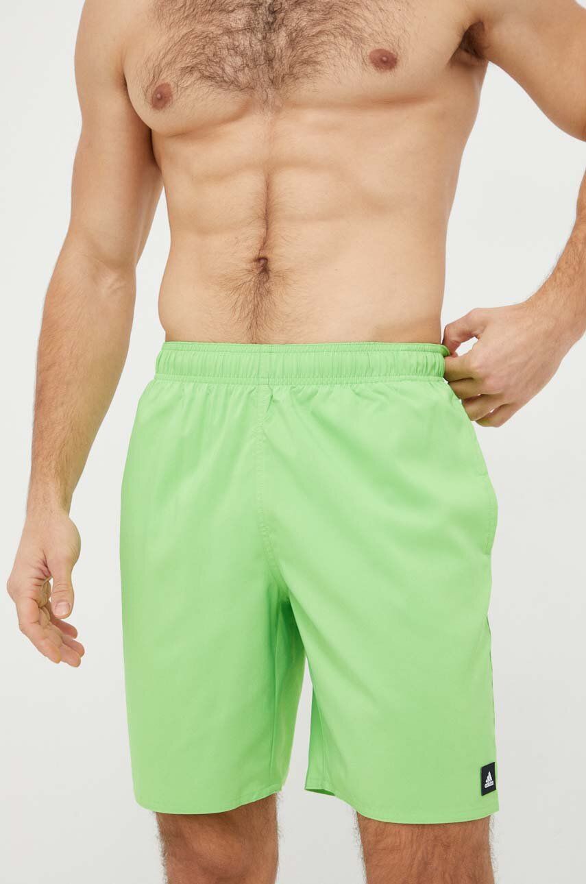 Μαγιό adidas Performance Solid CLX Solid CLX χρώμα: πράσινο IC0434 IR6217
