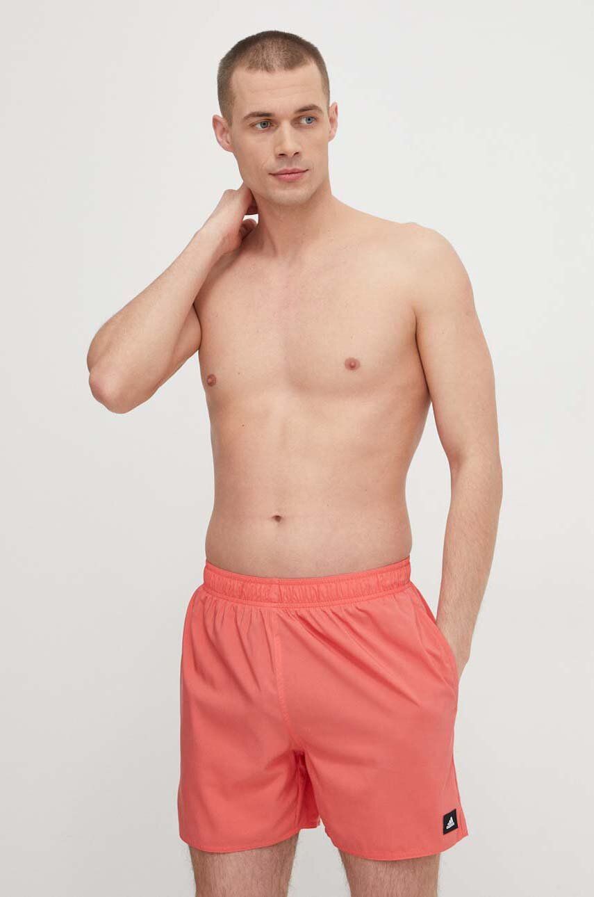Μαγιό adidas Performance Solid CLX Solid CLX χρώμα: πορτοκαλί IC0434 IR6223