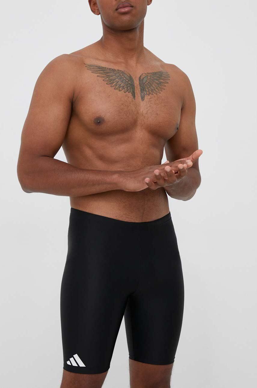 Μαγιό adidas Performance Solid NHL Pittsburgh Penguins Solid χρώμα: μαύρο H-MVPSP15WBP-QL IA7090