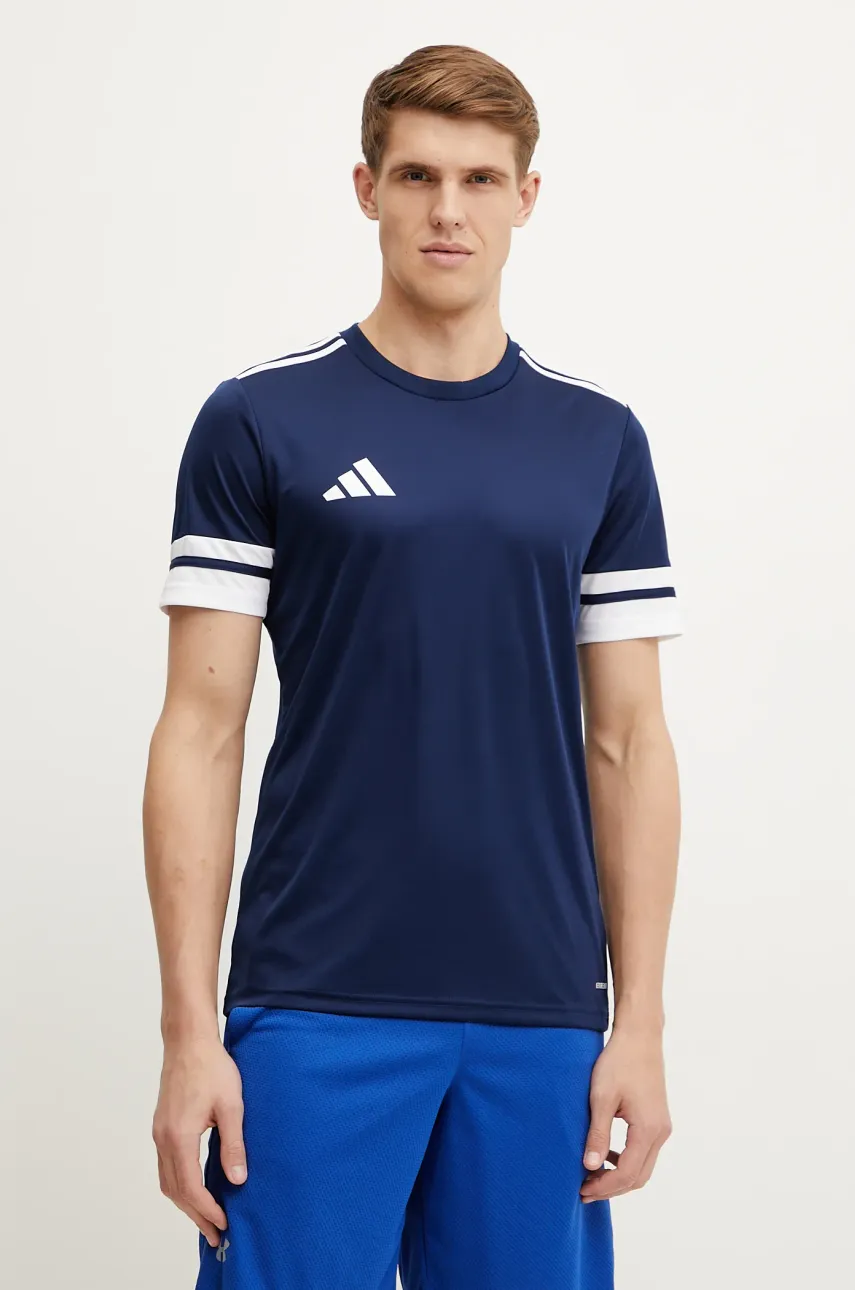 Μπλουζάκι προπόνησης adidas Performance Squad 25 χρώμα: ναυτικό μπλε, JG5830