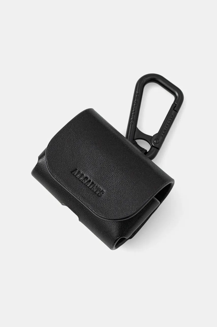 Δερμάτινη θήκη airpod AllSaints AIRPOD CASE χρώμα: μαύρο, M079XB