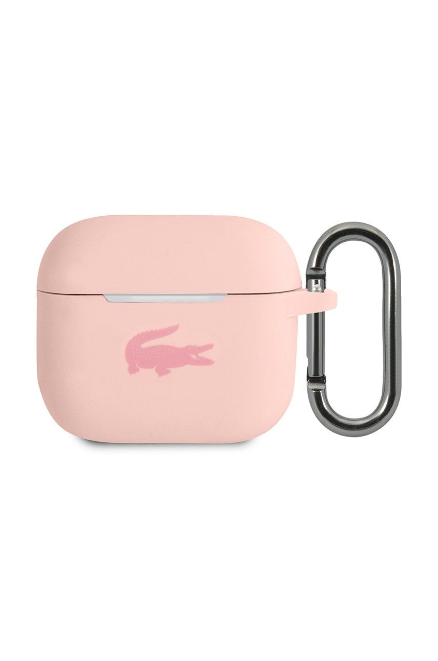 Θήκη για airpod Lacoste Airpods 3 Cover χρώμα: ροζ