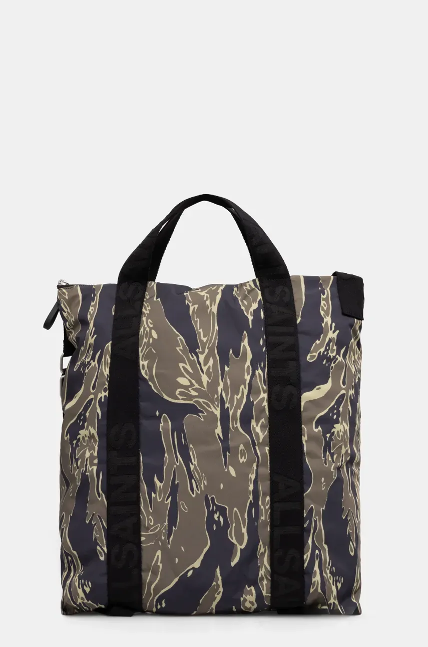 Σακίδιο πλάτης AllSaints KEI BACKPACK χρώμα: πράσινο, M011XB