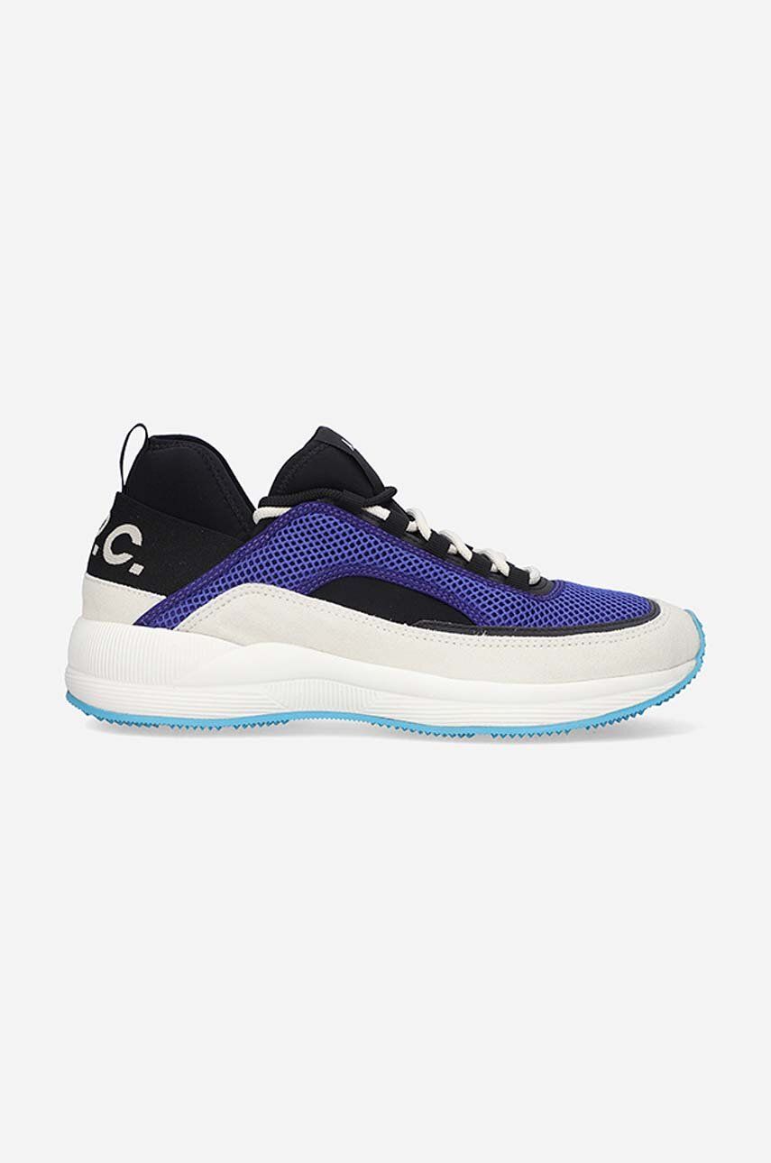 Αθλητικά A.P.C. Run Around χρώμα: ναυτικό μπλε F30