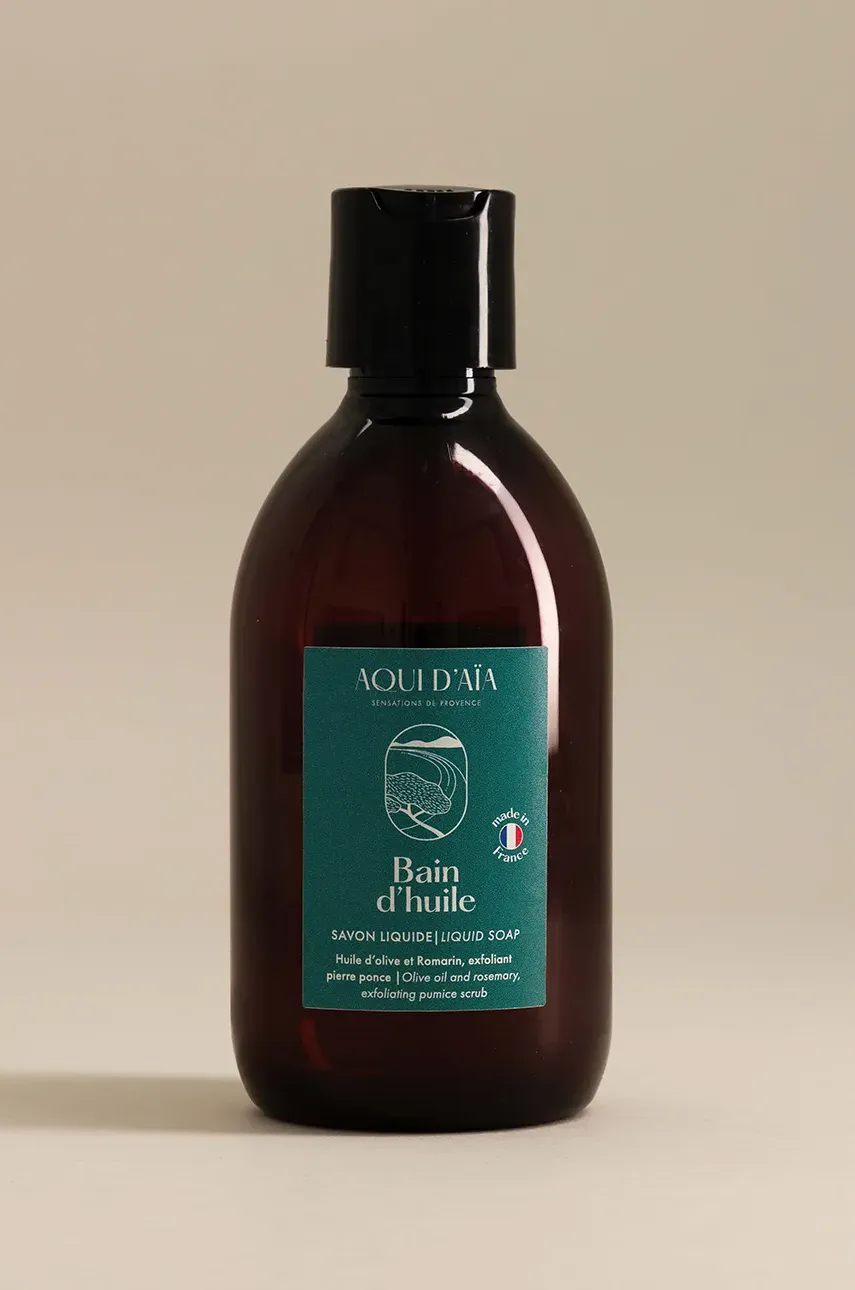 Υγρό απολεπιστικό σαπούνι Aqui d'Aia Oil Bath 300 ml χρώμα: πολύχρωμο