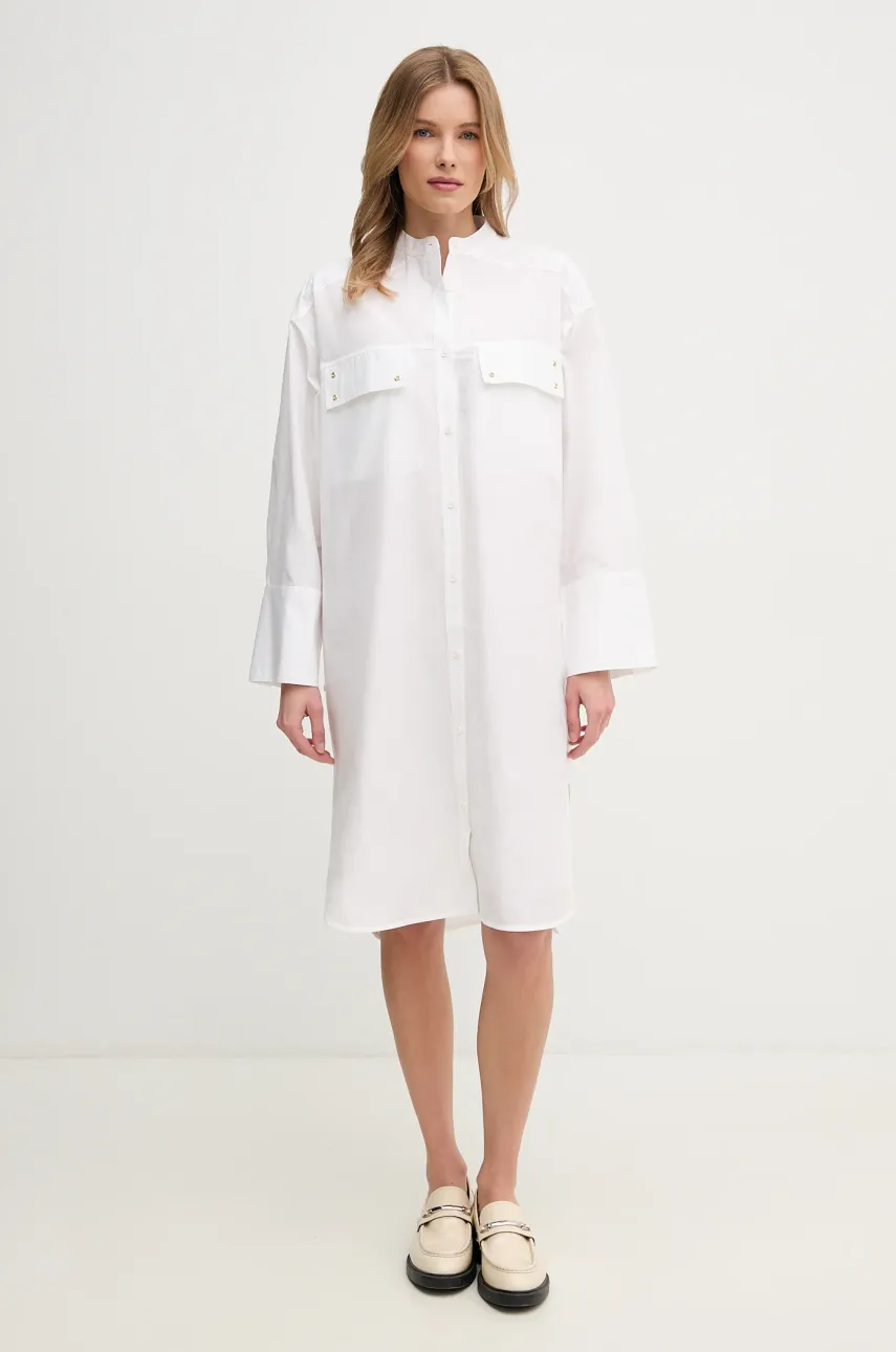 Φόρεμα Barbour Alma χρώμα: άσπρο, LDR0923WH11