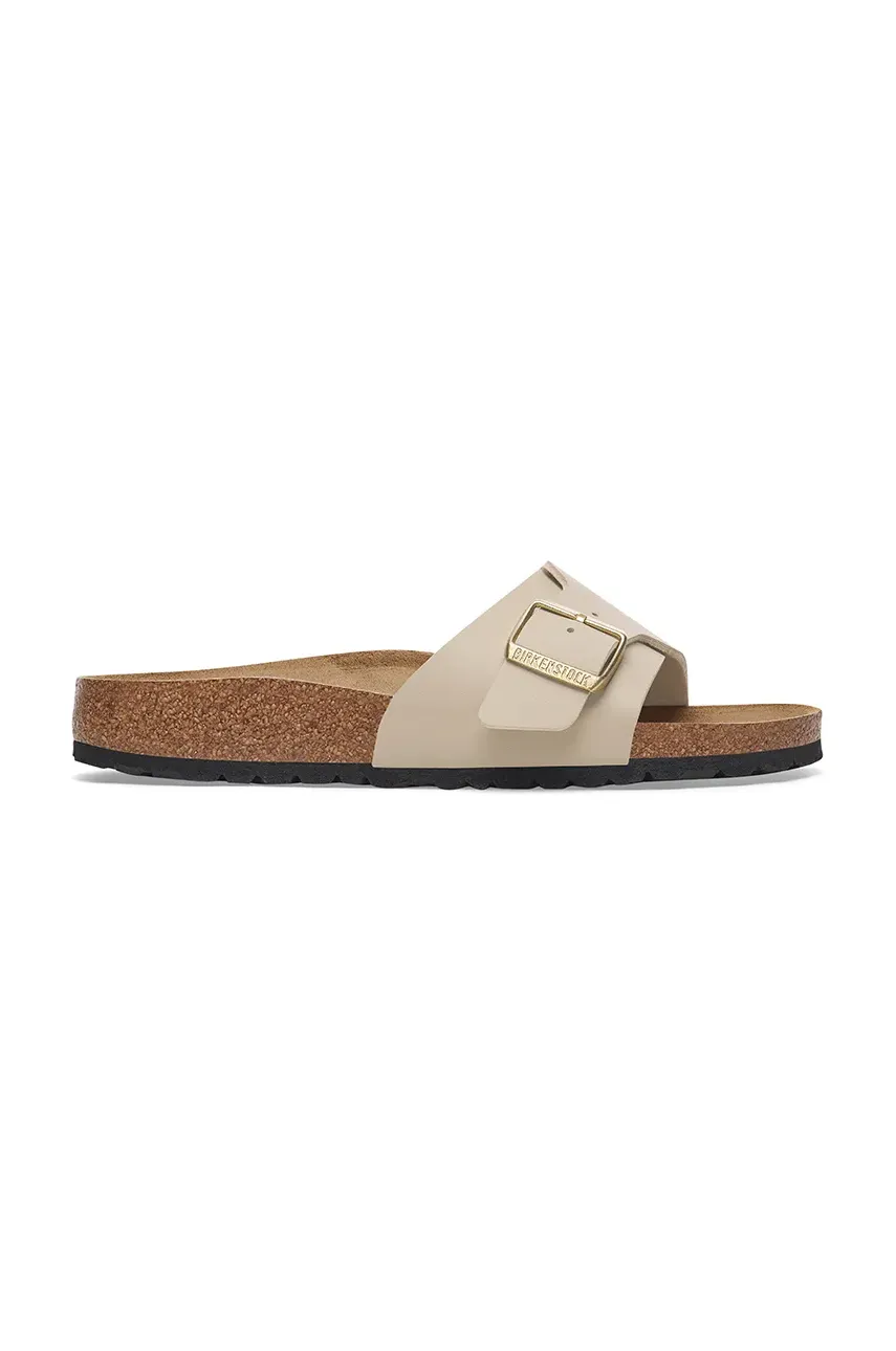 Παντόφλες Birkenstock Catalina Birko-Flor χρώμα: μπεζ, 1029245