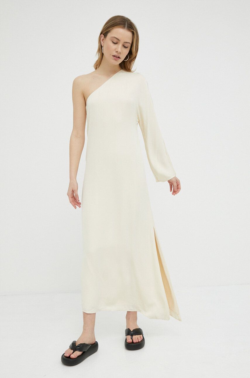 Φόρεμα By Malene Birger Avilas χρώμα: μπεζ