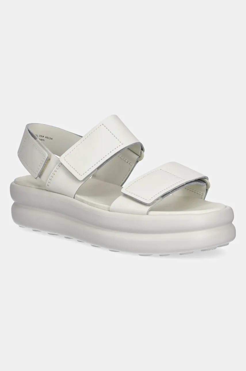 Δερμάτινα σανδάλια Camper Pelotas Flota Up χρώμα: μπεζ, K201728-001