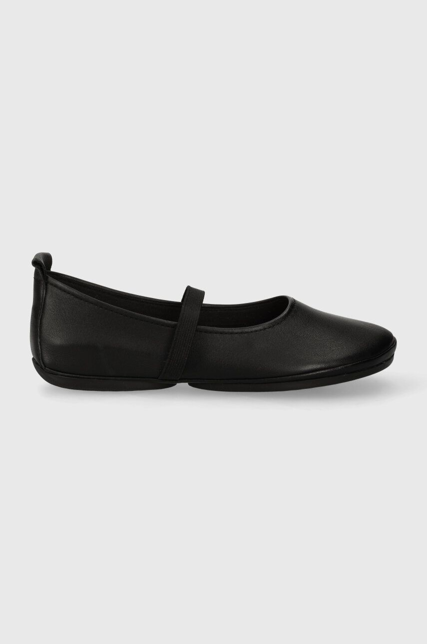 Δερμάτινες μπαλαρίνες Camper Right Nina χρώμα: μαύρο, K201643.002
