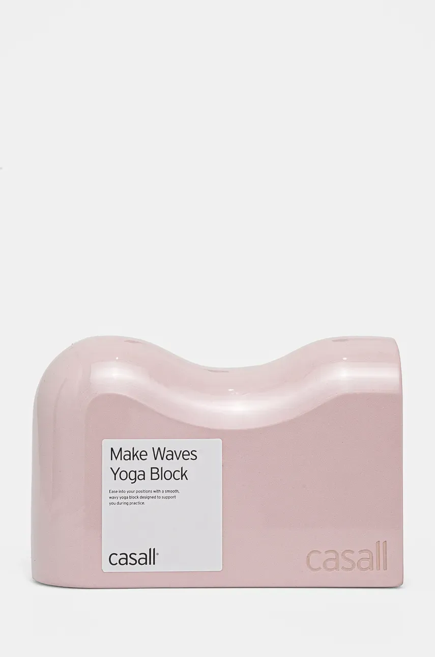 Τουβλάκι γιόγκα Casall Make Waves χρώμα: ροζ, 53808