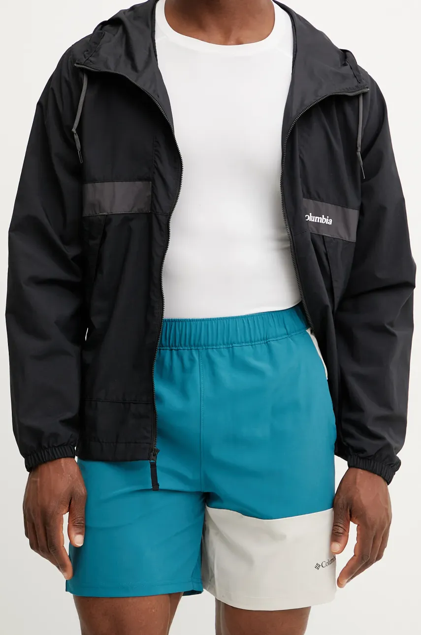 Σορτς εξωτερικού χώρου Columbia Columbia Hike χρώμα: πράσινο, 2072004