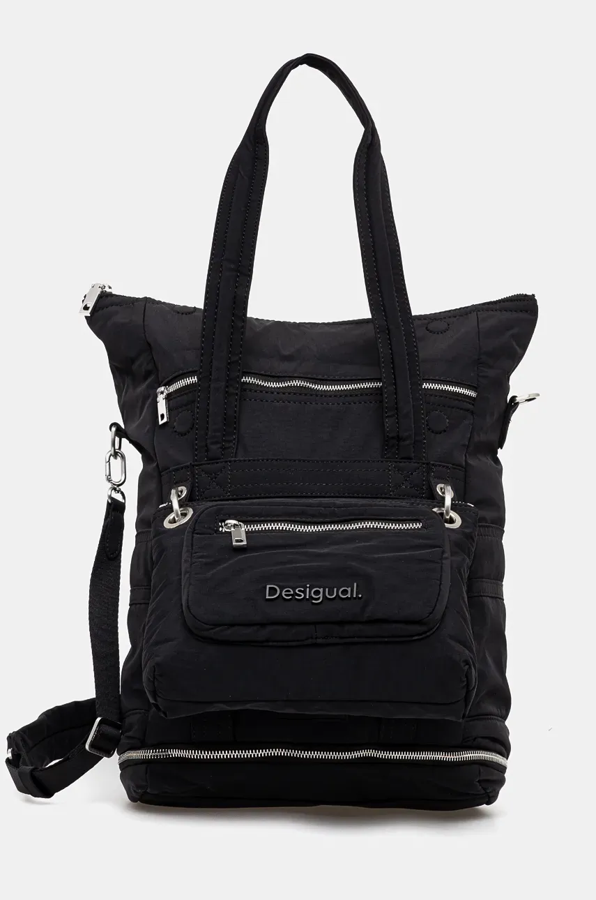 Σακίδιο πλάτης Desigual BASIC MODULAR VOYAGE χρώμα: μαύρο, 24WAKY08