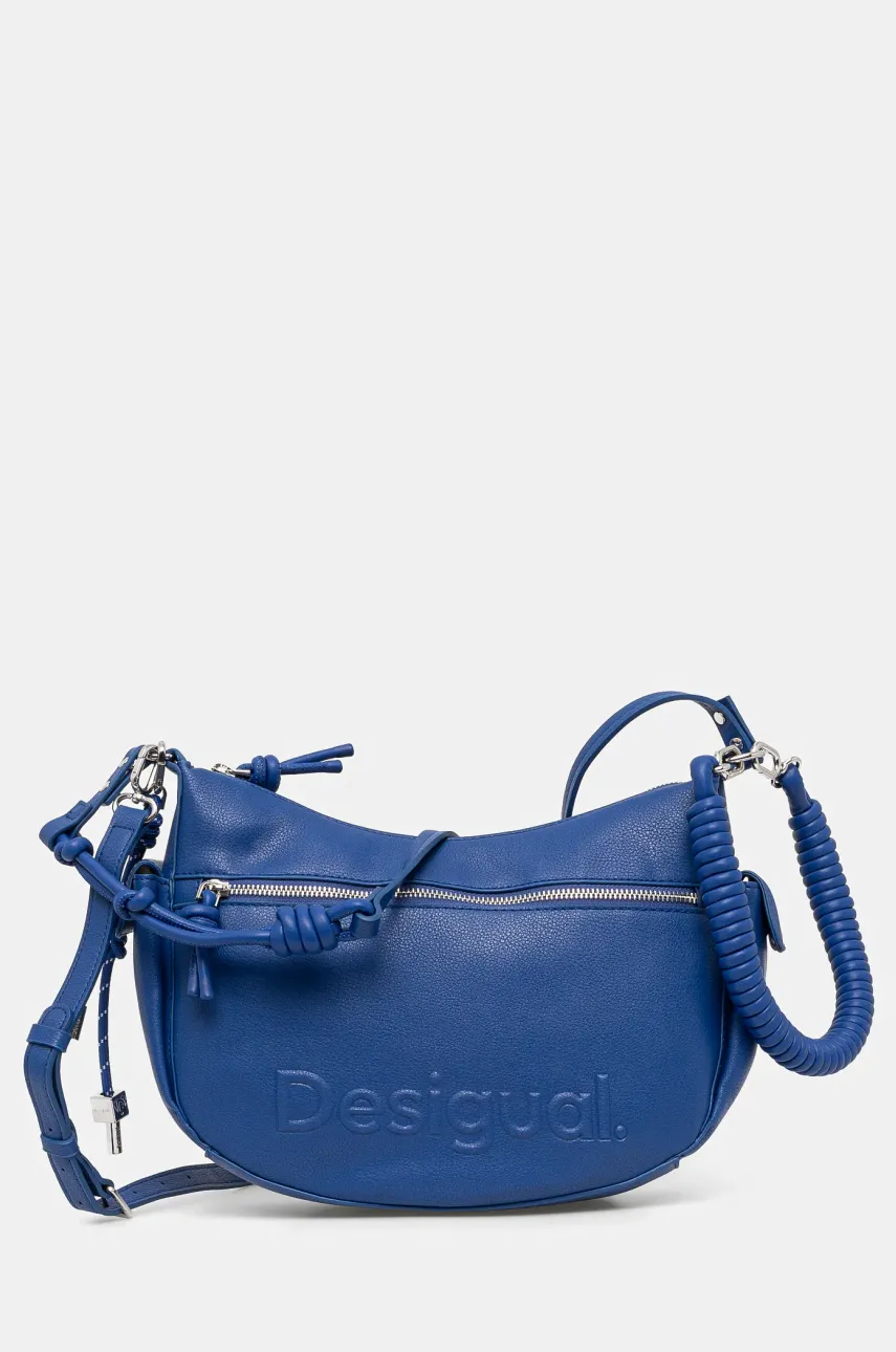 Τσάντα Desigual HALF ASTANA FANTASY χρώμα: μοβ, 25SAXPBU