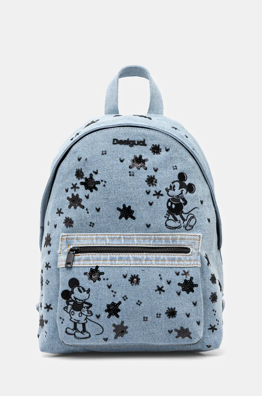 Σακίδιο πλάτης Desigual MICKEY SPL χρώμα: μπλε, 25SAKD03