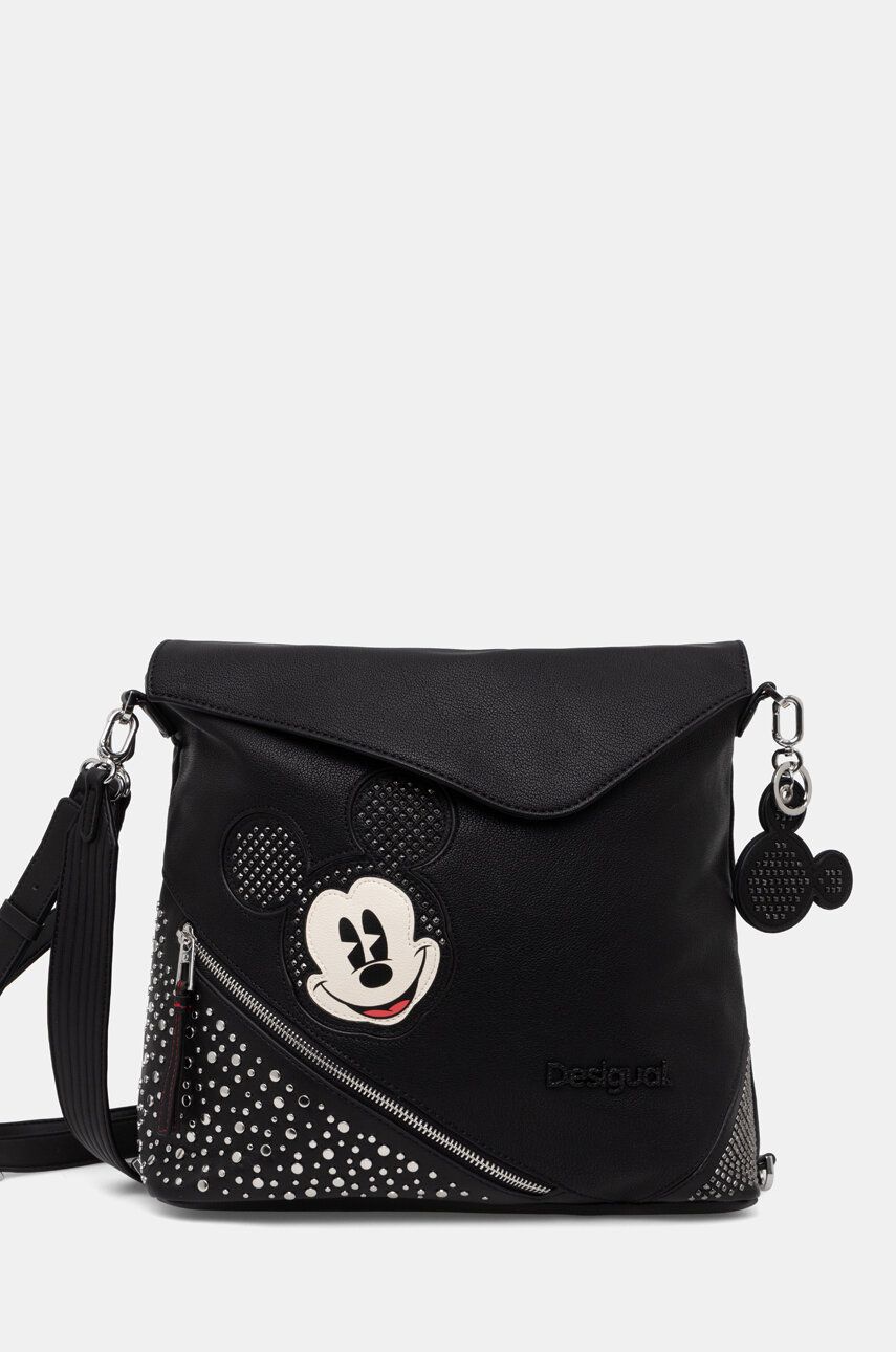 Σακίδιο πλάτης Desigual MICKEY STUDSTYLE JER χρώμα: μαύρο, 24WAKP21