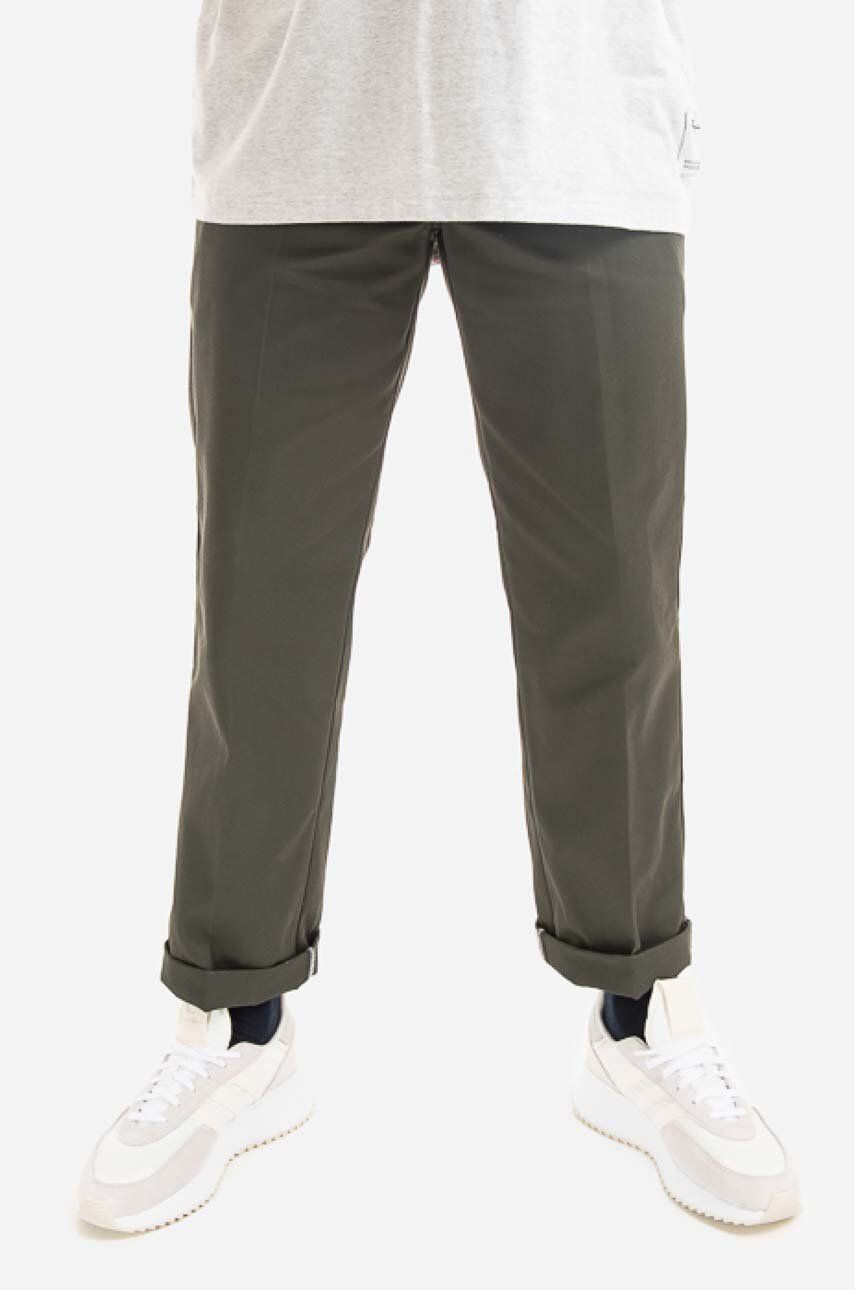 Παντελόνι Dickies Spodnie Dickies 874 Work Pant DK0A4XK6OGX χρώμα: πράσινο