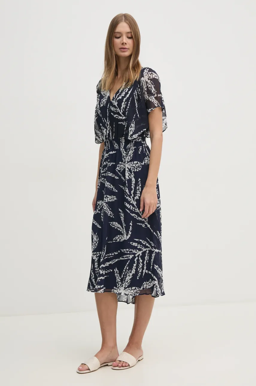 Φόρεμα Dkny χρώμα: ναυτικό μπλε, DD4A6765