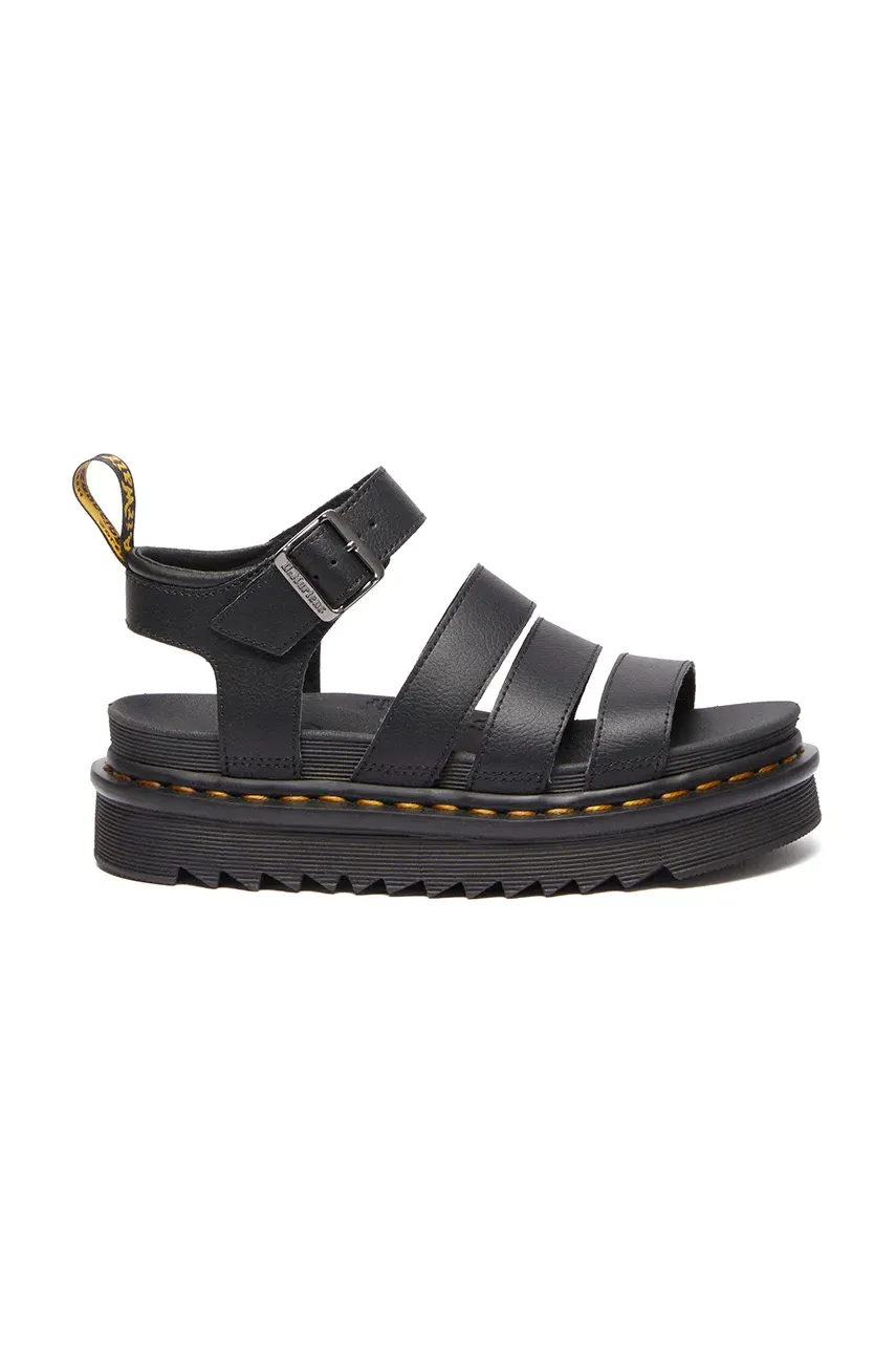Δερμάτινα σανδάλια Dr. Martens Blaire χρώμα: μαύρο, DM31520001