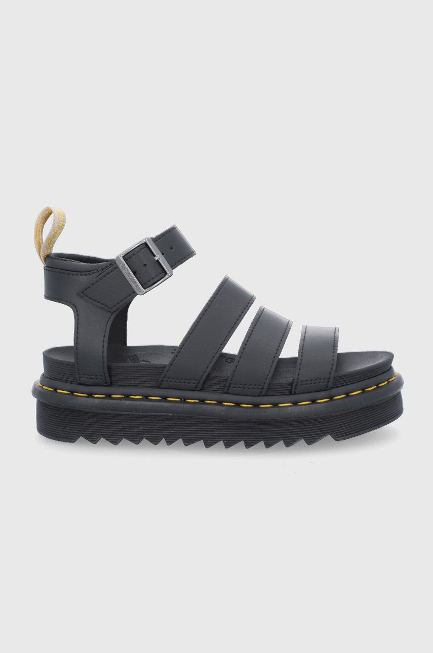 Σανδάλια Dr. Martens V Blaire γυναικεία, χρώμα: μαύρο