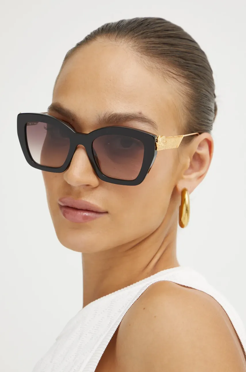 Γυαλιά ηλίου Etro χρώμα: μαύρο, ETRO 0039/G/S