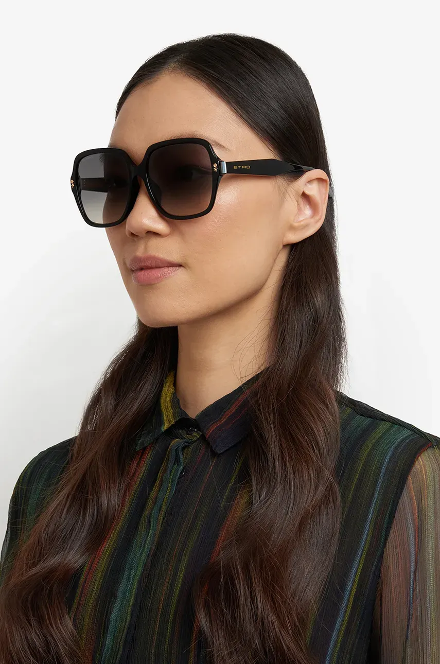 Γυαλιά ηλίου Etro χρώμα: μαύρο, ETRO 0064/F/S