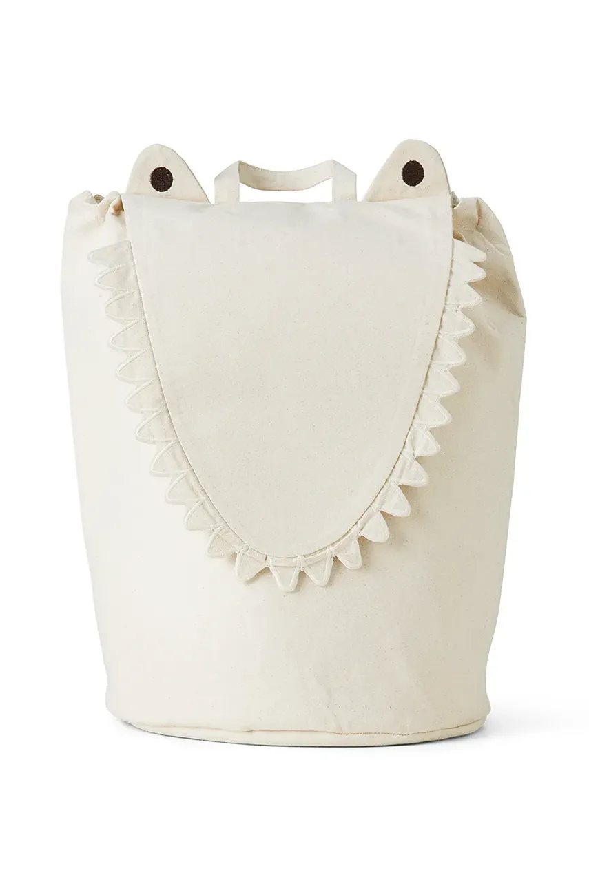 Καλάθι αποθήκευσης ferm LIVING Crocodile Storage χρώμα: άσπρο