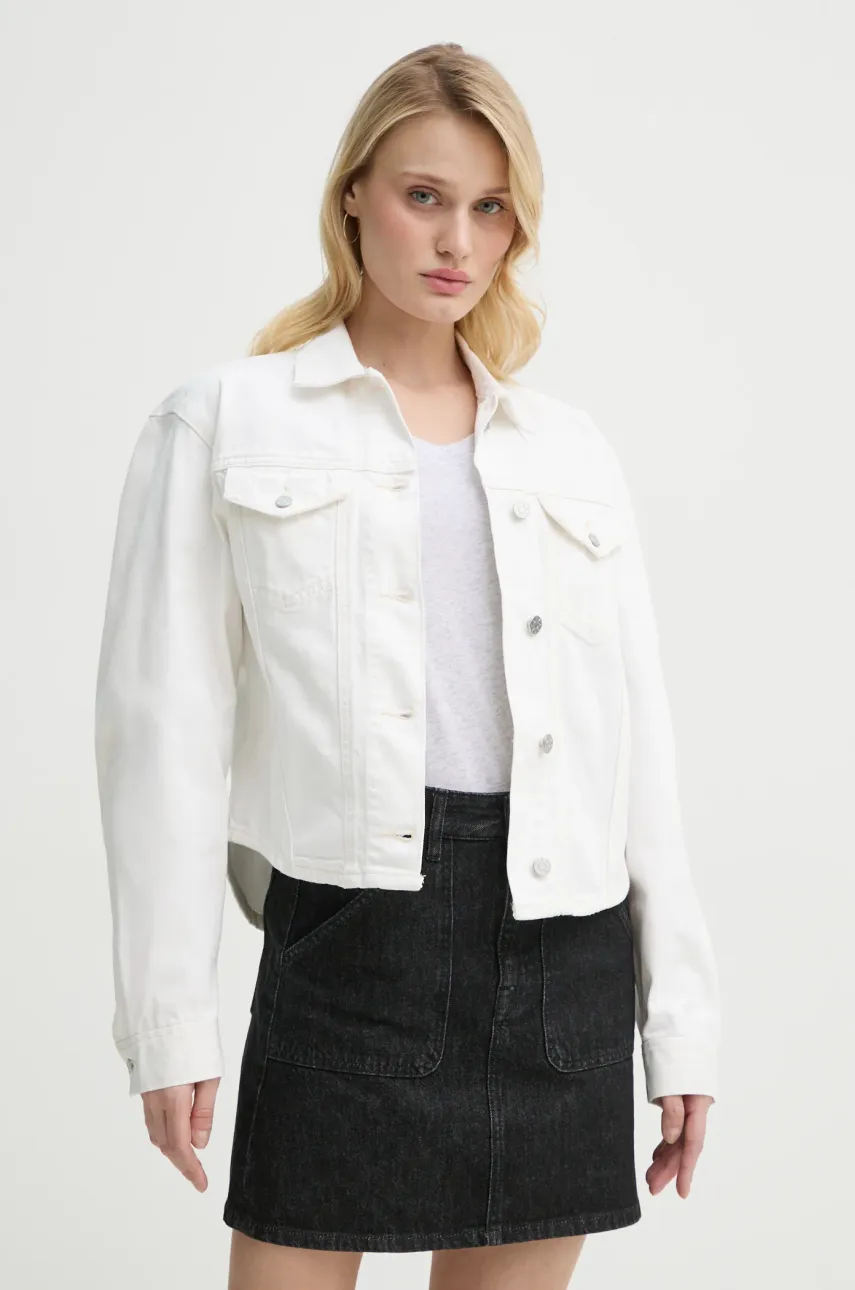 Τζιν μπουφάν Filippa K χρώμα: άσπρο, 31576