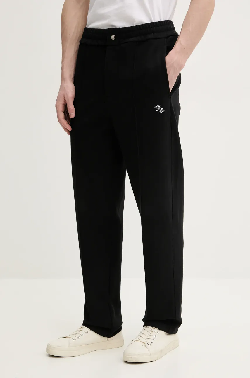 Παντελόνι Filling Pieces χρώμα: μαύρο, 76133979920