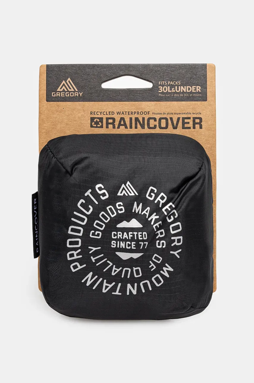 Κάλυμμα βροχής για σακίδιο πλάτης Gregory Raincover 30L χρώμα: μαύρο, RAINCOVER.30L