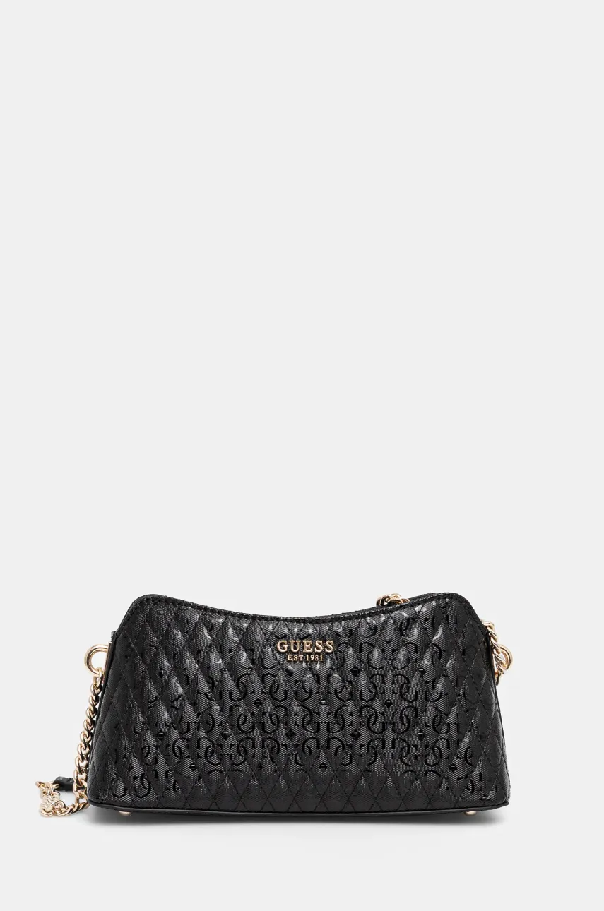 Τσάντα Guess BETULA χρώμα: μαύρο, HWGG96 26170