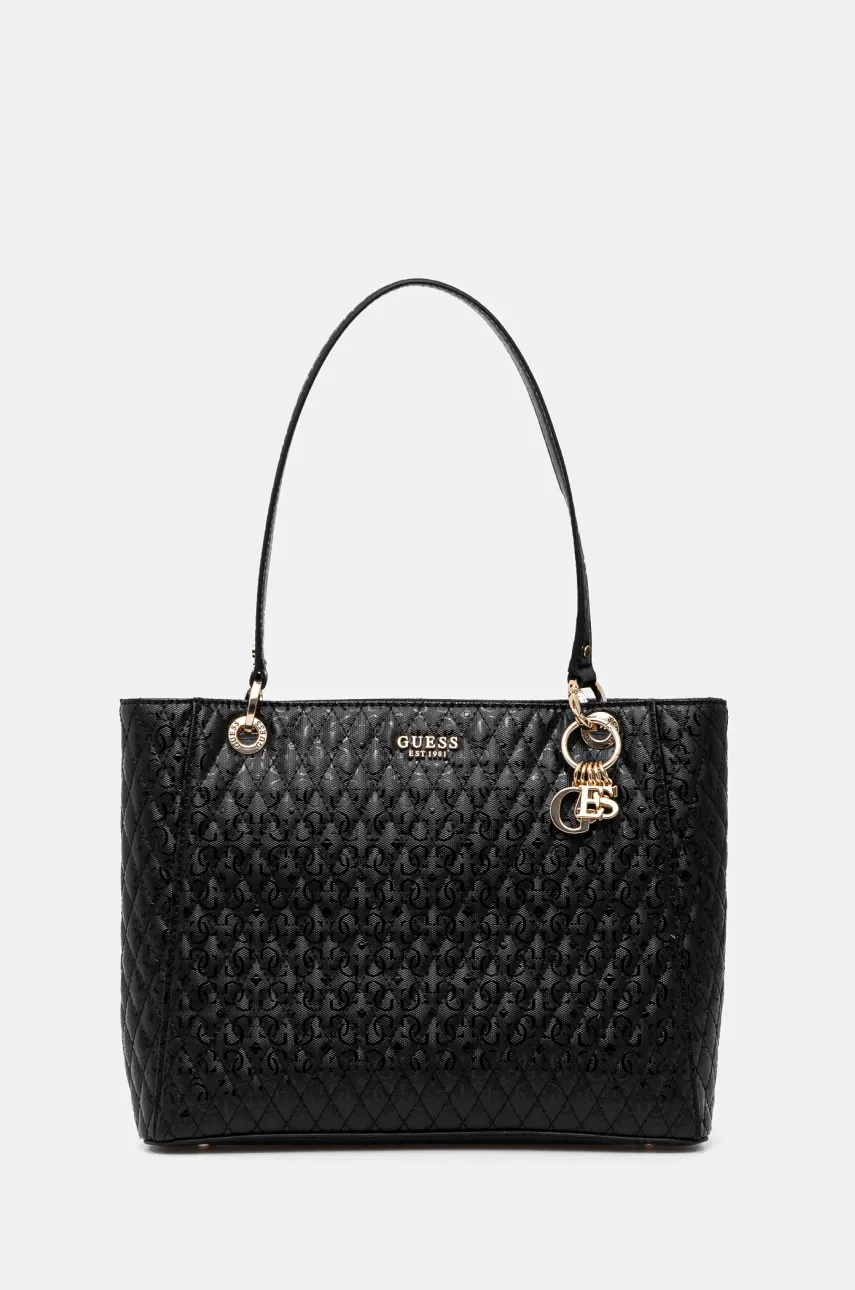 Τσάντα Guess BETULA χρώμα: μαύρο, HWGG96 26250