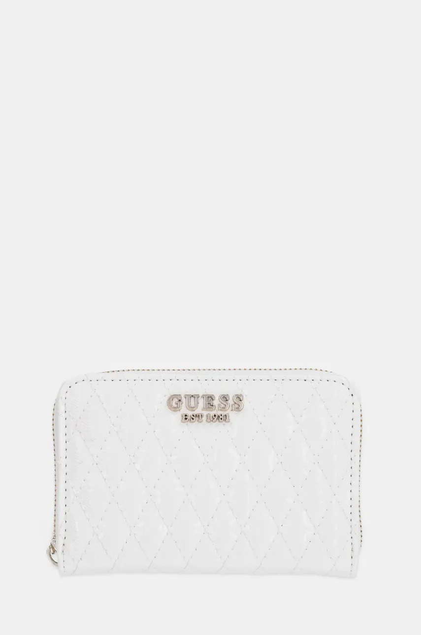 Πορτοφόλι Guess BETULA χρώμα: άσπρο, SWGG96 26140