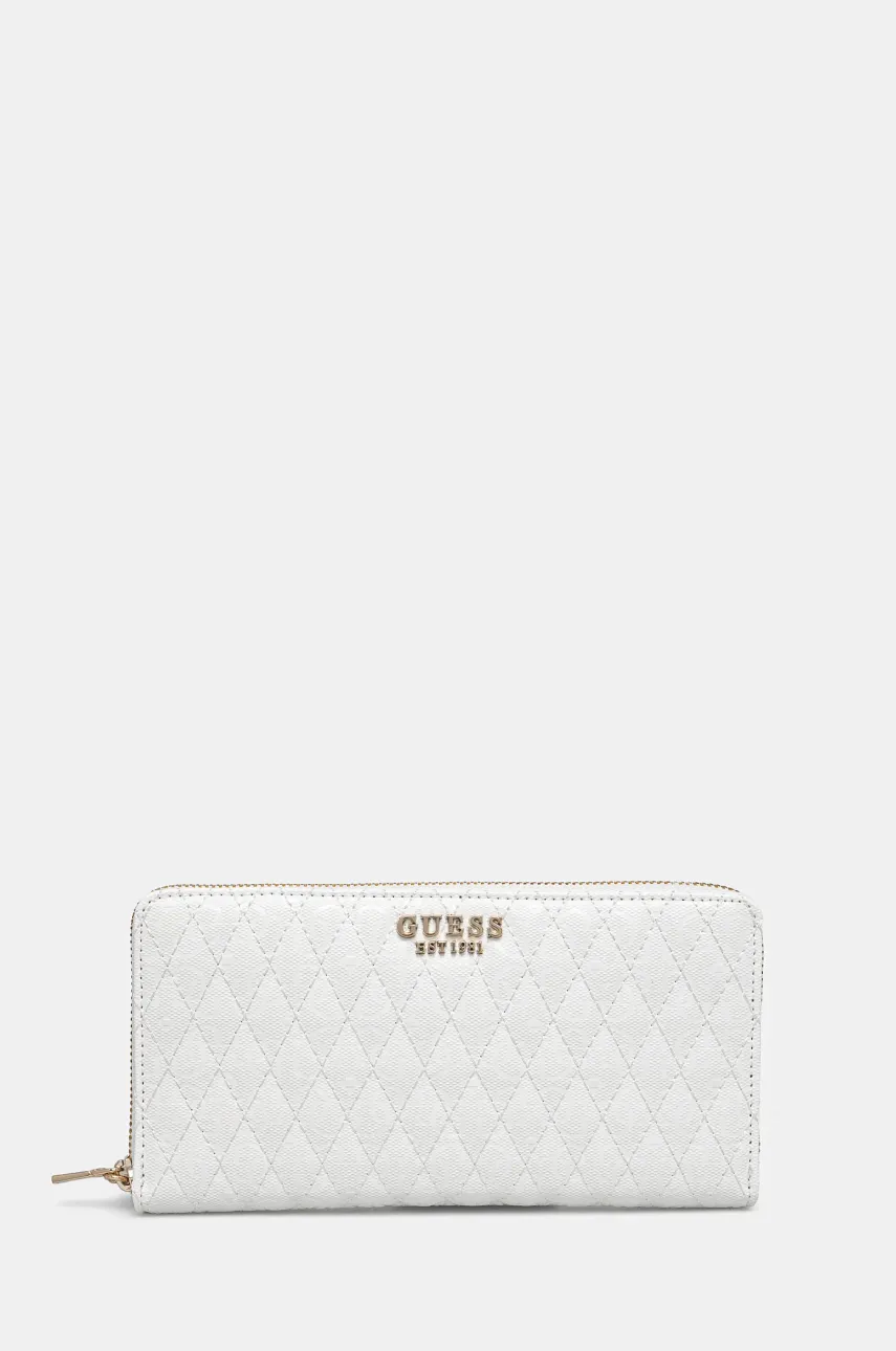 Πορτοφόλι Guess BETULA χρώμα: άσπρο, SWGG96 26163