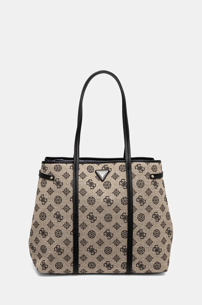 Τσάντα Guess BEYZA χρώμα: μπεζ, TWLP96 27024