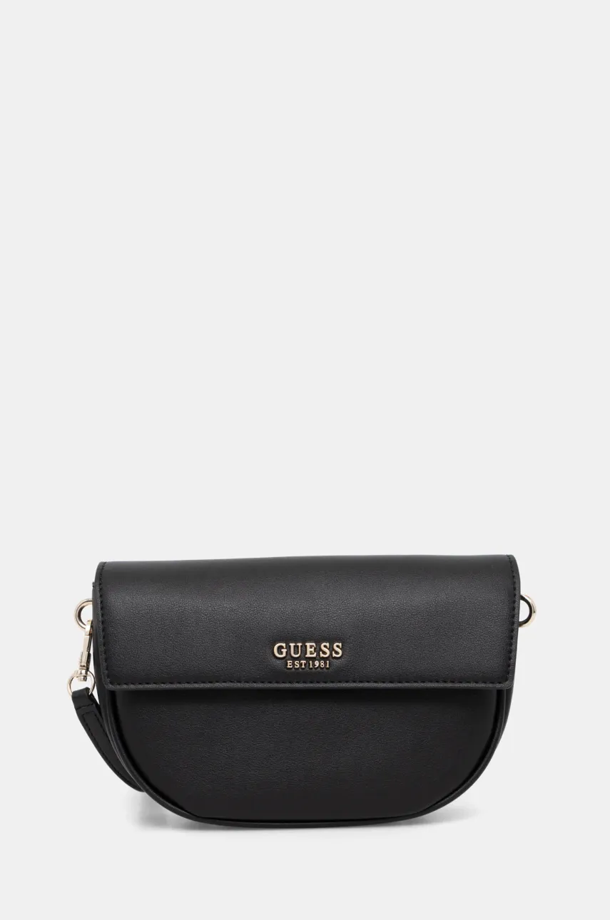 Τσάντα Guess CERELIA χρώμα: μαύρο, HWBG96 45190