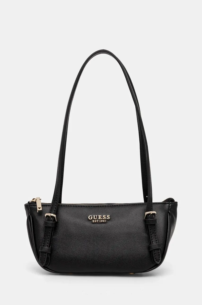 Τσάντα Guess CERELIA χρώμα: μαύρο, HWBG96 45760