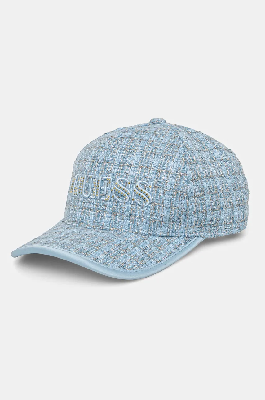 Καπέλο Guess ELSA χρώμα: μπλε, W5RZ04 WGW82